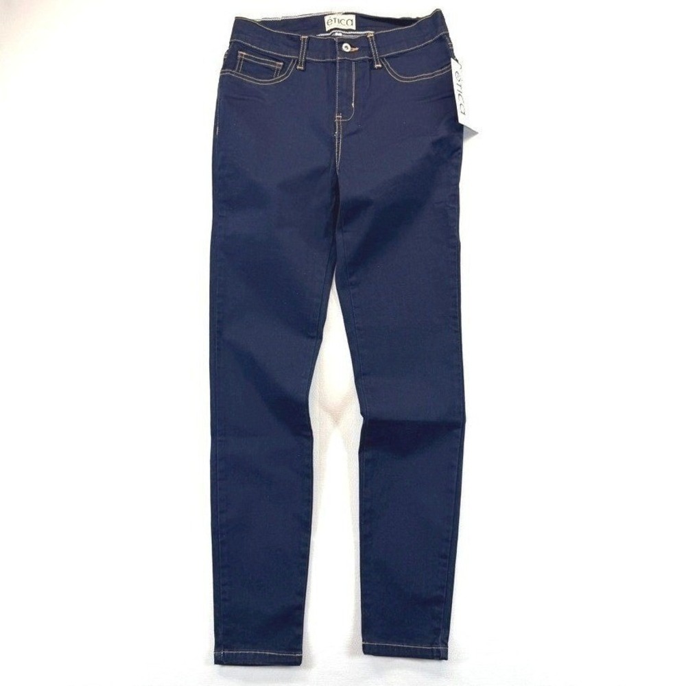 NEW Etica Women's Medium Wash Skinny Jeans Size 3 Stretch Denim